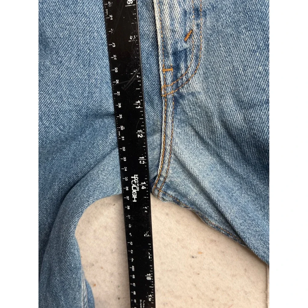 Levis 517 Bootcut Jeans Mens W42 L32 Blue Denim Medium Wash 100% Cotton 517-0217